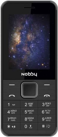 Мобильный телефон Nobby 200 Dual sim Black-Grey