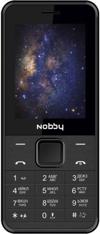 Мобильный телефон Nobby 200 Dual sim Black