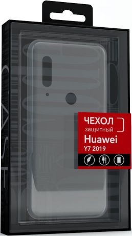 Клип-кейс Code Huawei Y7 2019 прозрачный