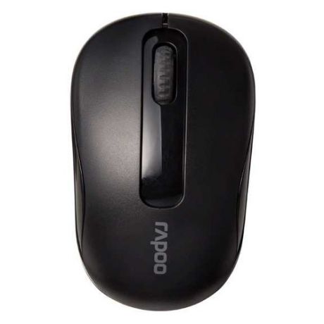 Мышь RAPOO M10 Plus, оптическая, беспроводная, USB, черный [17298]