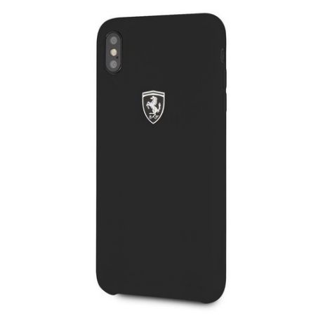 Чехол (клип-кейс) Ferrari, для Apple iPhone XS Max, черный [feosihci65bk]
