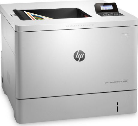 Принтер лазерный HP Color LaserJet Enterprise M552dn, B5L23A, белый