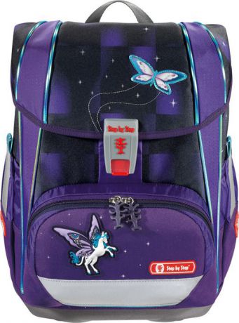Ранец школьный Step by Step Light 2 Pegasus Dream, 1135805, фиолетовый, 4 предмета