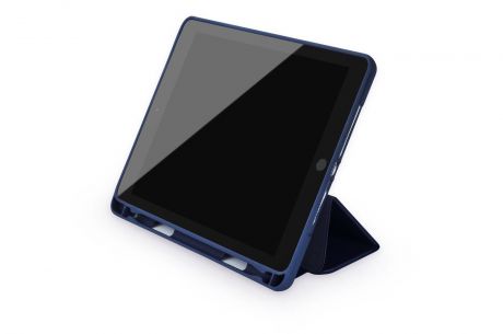 Чехол для планшета Gurdini Leather Series (pen slot) 907387 для Apple iPad Air/Air2/Pro9.7"/NEW 9.7" 2017-2018, темно-синий