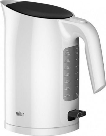 Чайник электрический Braun WK 3100, 0X21010008, белый