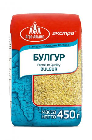 Крупа пшеничная Булгур "Агро-Альянс Экстра", 450 г