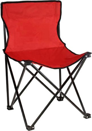 Кресло туристическое Maclay, складное, 488613, красный, до 90 кг