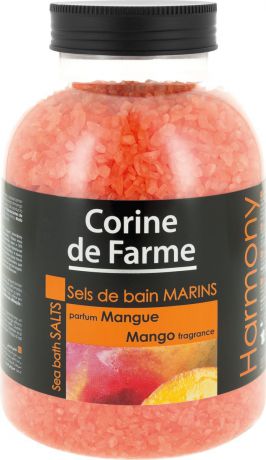 Соль для ванны Corine de Farme Манго, 1,3 л