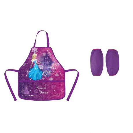 Фартук детский Kite K17-161-2 Princess Dream, фиолетовый