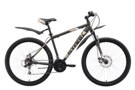 Велосипед STARK Tank 27.1 D 2019 20 коричневый/кремовый/белый