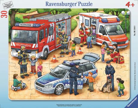 Пазл Ravensburger "Увлекательная работа", 06144, 30 шт