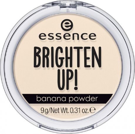 Пудра компактная Essence Brighten up! banana powder, №10, 47 г