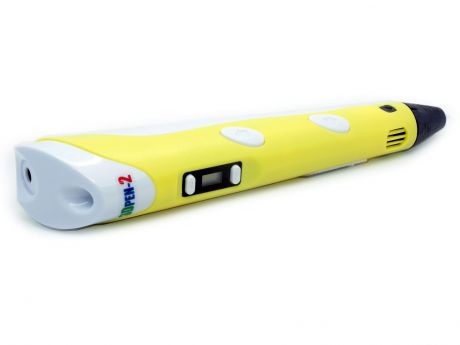 3D ручка 3DPEN-2, цвет: желтый
