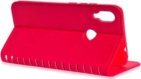 Чехол Gurdini Premium case книжка с силиконом на магните red для Xiaomi Redmi Note 7/ Note 7 Pro ,908601,красный