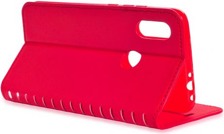 Чехол Gurdini Premium case книжка с силиконом на магните red для Xiaomi Redmi 7 ,908565,красный