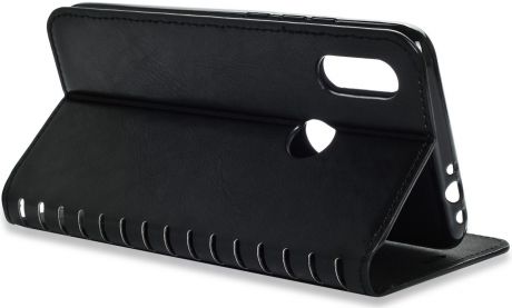 Чехол Gurdini Premium case книжка с силиконом на магните black для Xiaomi Redmi 7 ,908567,черный
