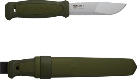 Нож туристический Morakniv "Kansbol", цвет: зеленый, длина лезвия 10,9 см