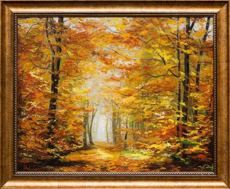 Картина маслом "Осень" Голованов