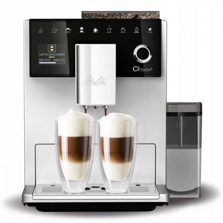 Автоматическая кофемашина Melitta Caffeo F 630-101 CI Touch, серебристый