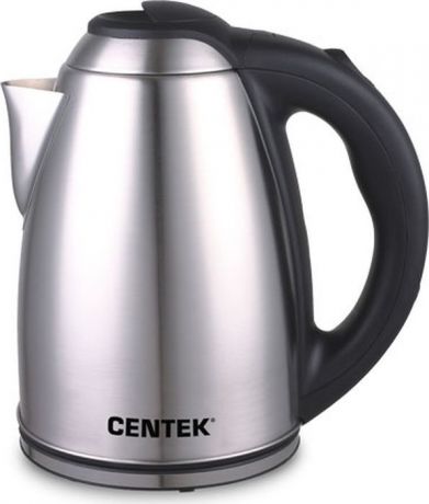Электрический чайник Centek CT-0049, серый металлик