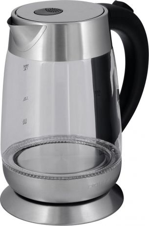 Электрический чайник Polaris PWK 1833CGL, черный, серый