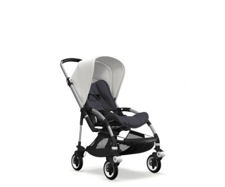 Bugaboo Коляска прогулочная Bee5 Alu цв. Black/Fresh White