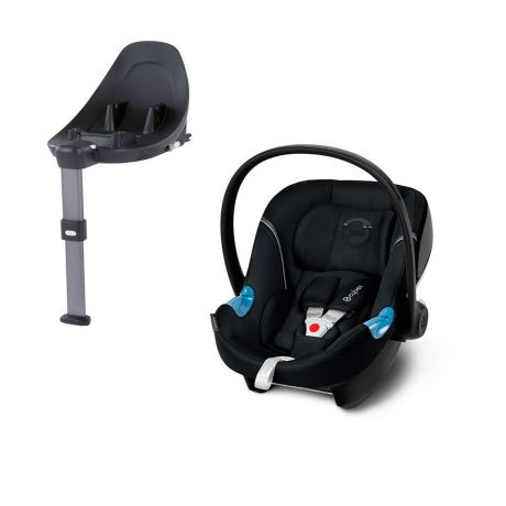 Автокресло Cybex Aton M + база (Stardust Black)