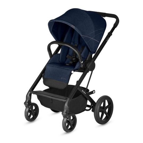 Коляска Cybex Balios S прогулочная (Denim Blue с дождевиком)