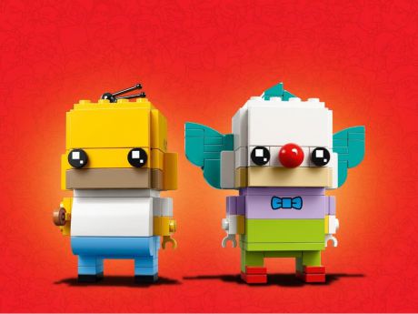 Конструктор Гомер Симсон и Клоун Красти (Lego 41632)