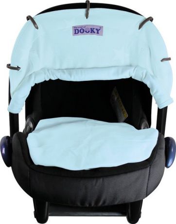 Xplorys Защитная накидка на коляску и автокресло DOOKY цв. Baby Blue