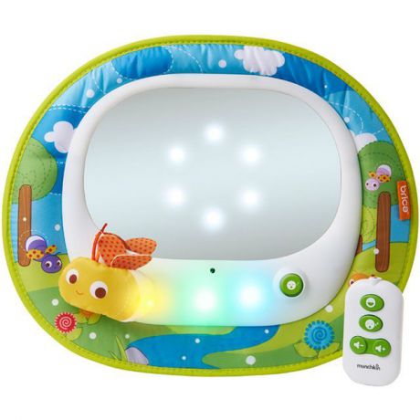 Brica munchkin волшебное зеркало контроля за ребёнком в автомобиле Firefly Baby In-Sight Mirror