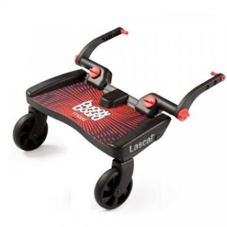 Lascal Подножка Buggy Board Maxi к коляске красная