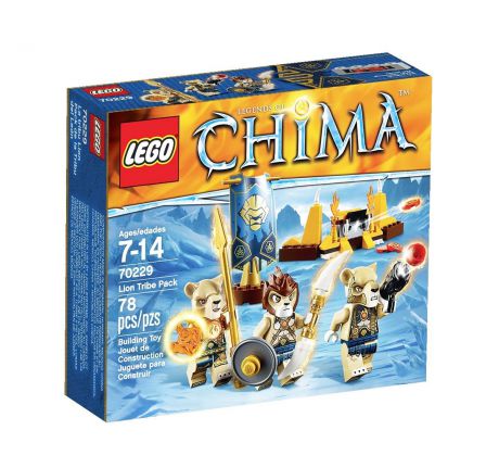 LEGO Legends of Chima Конструктор Лагерь Клана Львов