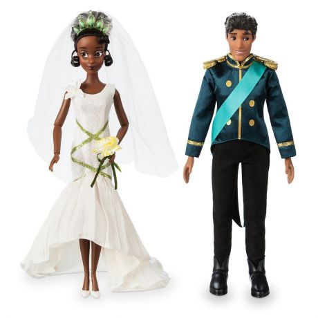 Набор куклы Принцесса и Лягушка Дисней свадьба Тиана и Навин Disney
