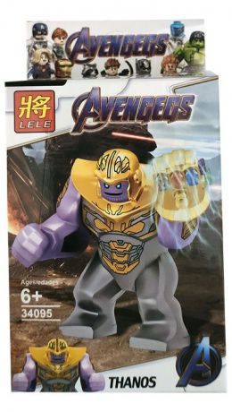 Минифигурка LELE 34095 Thanos (4,5 см)