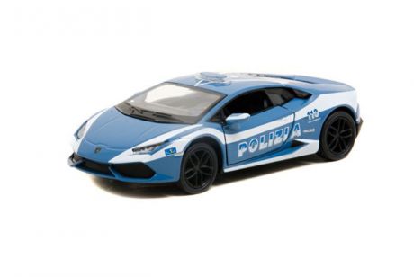 Машинка металлическая с открывающимися дверями, модель Lamborghini Huracan LP610-4 Police
