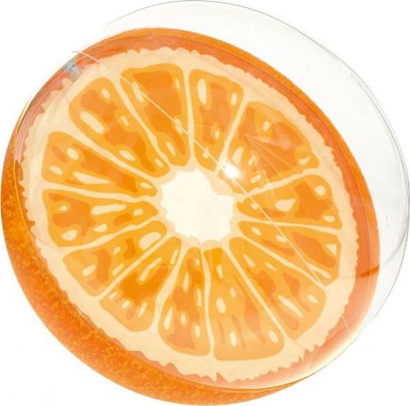 Мяч детский Bestway "Фрукты", диаметр 46 см, апельсин