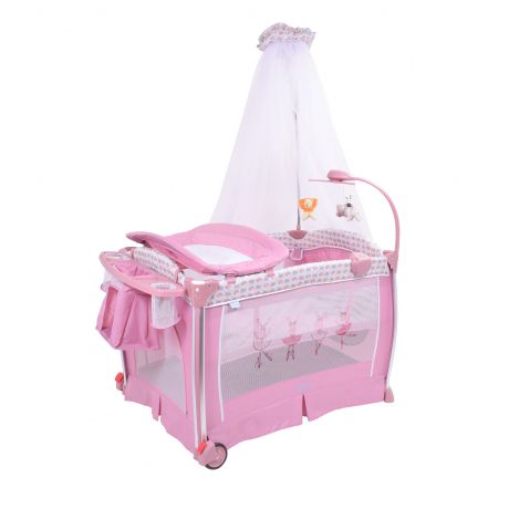 Детская кровать-манеж Nuovita Fortezza (Rosa/Розовый)