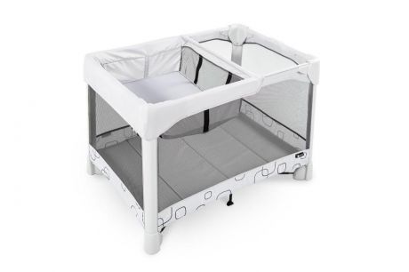 4moms манеж-кровать Breeze Classic серый