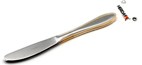 Набор ножей Herdmar "Chicago", с декором, цвет: серебристый