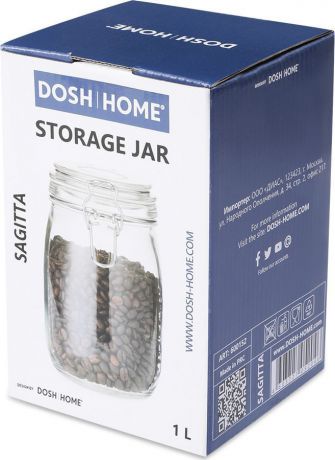 Контейнер пищевой Dosh|Home Sagitta, 600152, 1 л