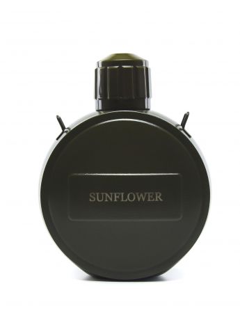 Термос-фляжка Sunflower SVF800 из нержавеющей стали с компасом