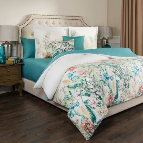 Комплект постельного белья Santalino Эдем, 1,5-спальный, наволочки 70 х 70 см, 985-251, разноцветный
