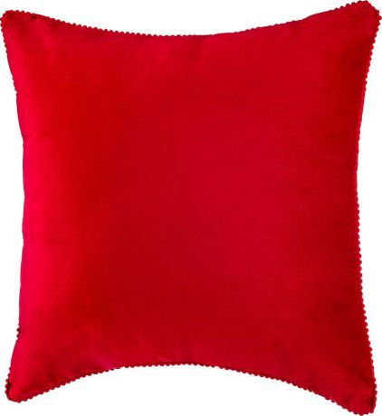 Подушка декоративная Santalino Фьюжен, 850-827-40, красный, 45 x 45 см