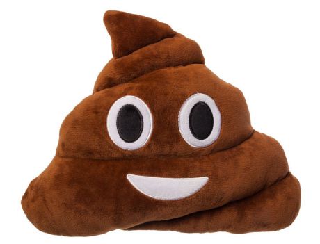Подушка Emoji Mr. Poo