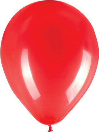 Набор воздушных шариков Zippy, диаметр 30 см, красный, 50 шт