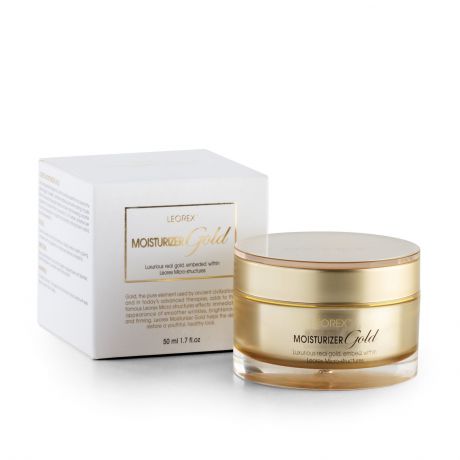 Увлажняющий лифтинг крем с золотом LEOREX Moisturizer Gold 50 ml