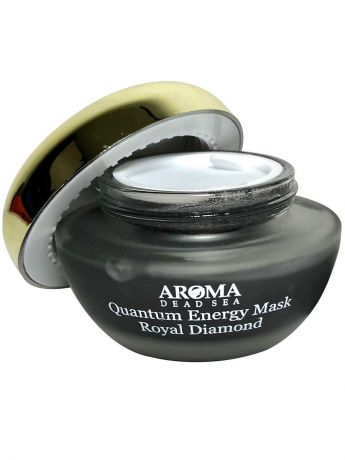 Aroma Dead Sea / Магнитная антивозрастная, восстанавливающая грязевая маска для лица с осветляющим эффектом, 75гр