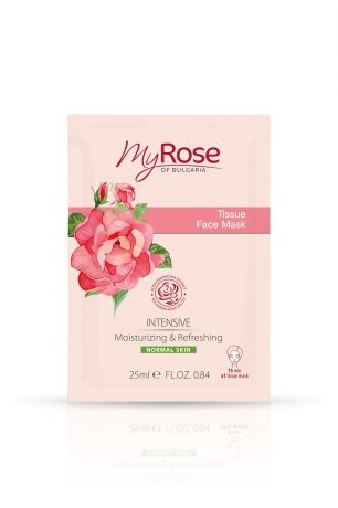 Маска для лица из бамбуковой ткани My Rose OF BULGARIA 25 мл