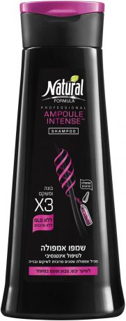 Natural Formula Шампунь для волос Ampoule Intense, 400 мл